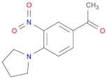 1-(3-Nitro-4-pyrrolidin-1-ylphenyl)ethanone