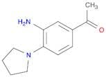 Ethanone,1-[3-amino-4-(1-pyrrolidinyl)phenyl]-