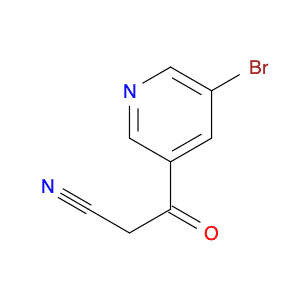 3-Pyridinepropanenitrile,5-bromo-b-oxo-