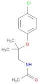 N-[2-(4-CHLOROPHENOXY)-2-METHYL-PROPYL]ACETAMIDE