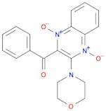 Methanone, [3-(4-morpholinyl)-1,4-dioxido-2-quinoxalinyl]phenyl-