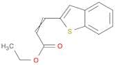 2-Propenoic acid, 3-benzo[b]thien-2-yl-, ethyl ester