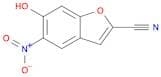 2-Benzofurancarbonitrile, 6-hydroxy-5-nitro-