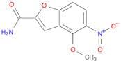 2-Benzofurancarboxamide, 4-methoxy-5-nitro-