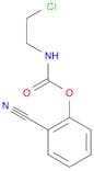 Carbamic acid, (2-chloroethyl)-, 2-cyanophenyl ester