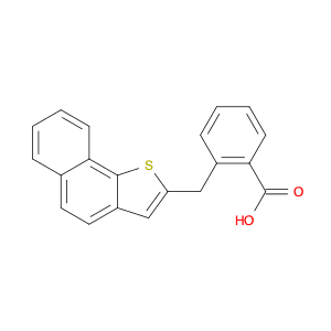 Benzoic acid, 2-(naphtho[1,2-b]thien-2-ylmethyl)-