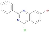 Quinazoline,7-bromo-4-chloro-2-phenyl-