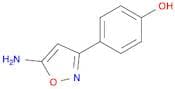 4-(5-amino-1,2-oxazol-3-yl)phenol