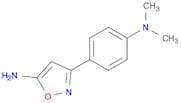 3-[4-(dimethylamino)phenyl]-1,2-oxazol-5-amine