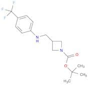 1-Azetidinecarboxylicacid, 3-[[[4-(trifluoromethyl)phenyl]amino]methyl]-, 1,1-dimethylethyl ester
