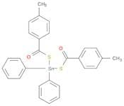 Stannane, bis[(4-methylbenzoyl)thio]diphenyl-
