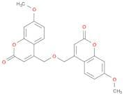 2H-1-Benzopyran-2-one, 4,4'-[oxybis(methylene)]bis[7-methoxy-