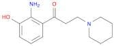 1-Propanone, 1-(2-amino-3-hydroxyphenyl)-3-(1-piperidinyl)-
