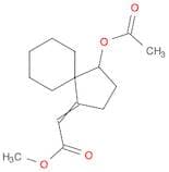 Acetic acid, [4-(acetyloxy)spiro[4.5]dec-1-ylidene]-, methyl ester