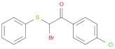 Ethanone, 2-bromo-1-(4-chlorophenyl)-2-(phenylthio)-