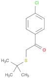 2-(tert-butylsulfanyl)-1-(4-chlorophenyl)ethan-1-one