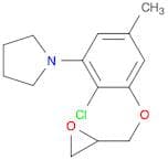 Pyrrolidine, 1-[2-chloro-5-methyl-3-(oxiranylmethoxy)phenyl]-