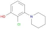Phenol, 2-chloro-3-(1-piperidinyl)-