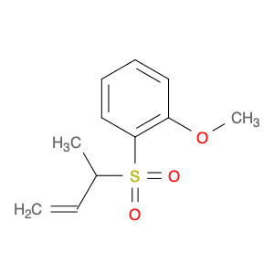 Benzene, 1-methoxy-2-[(1-methyl-2-propenyl)sulfonyl]-