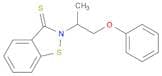 1,2-Benzisothiazole-3(2H)-thione, 2-(1-methyl-2-phenoxyethyl)-