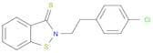 1,2-Benzisothiazole-3(2H)-thione, 2-[2-(4-chlorophenyl)ethyl]-
