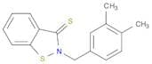 1,2-Benzisothiazole-3(2H)-thione, 2-[(3,4-dimethylphenyl)methyl]-