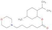 4-Morpholinehexanoic acid, 5-methyl-2-(1-methylethyl)cyclohexyl ester