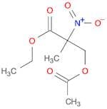Propanoic acid, 3-(acetyloxy)-2-methyl-2-nitro-, ethyl ester