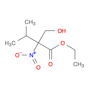 Butanoic acid, 2-(hydroxymethyl)-3-methyl-2-nitro-, ethyl ester