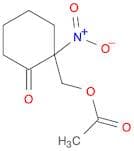 Cyclohexanone, 2-[(acetyloxy)methyl]-2-nitro-