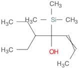 2-Hepten-4-ol, 5-ethyl-4-(trimethylsilyl)-