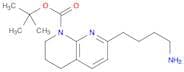 tert-butyl 7-(4-aminobutyl)-1,2,3,4-tetrahydro-1,8-naphthyridine-1-carboxylate