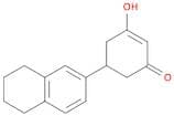 2-Cyclohexen-1-one, 3-hydroxy-5-(5,6,7,8-tetrahydro-2-naphthalenyl)-