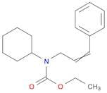 Carbamic acid, cyclohexyl(3-phenyl-2-propenyl)-, ethyl ester