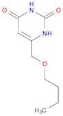 2,4(1H,3H)-Pyrimidinedione, 6-(butoxymethyl)-