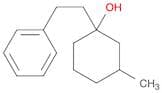 Cyclohexanol, 3-methyl-1-(2-phenylethyl)-
