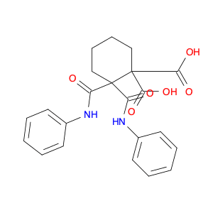 Cyclohexanedicarboxylic acid, bis[(phenylamino)carbonyl]-