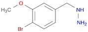 [(4-bromo-3-methoxyphenyl)methyl]hydrazine