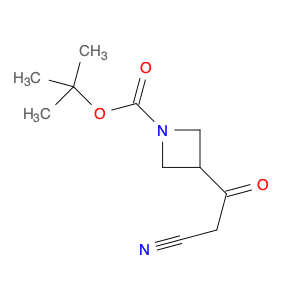 tert-Butyl 3-(2-cyanoacetyl)azetidine-1-carboxylate