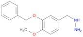 Hydrazine,[[4-methoxy-3-(phenylmethoxy)phenyl]methyl]-