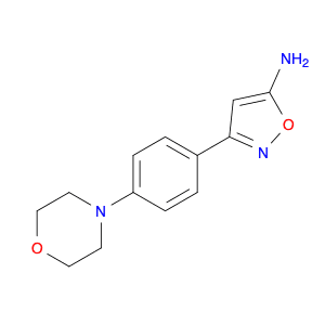 5-Isoxazolamine,3-[4-(4-morpholinyl)phenyl]-