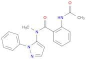 Benzamide, 2-(acetylamino)-N-methyl-N-(1-phenyl-1H-pyrazol-5-yl)-
