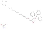Ethanol, 1-[(octadecyloxy)methyl]-2-(triphenylmethoxy)-, carbamate