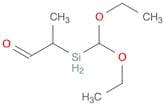 Propanal, 2-(diethoxymethylsilyl)-