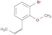 Benzene, 1-bromo-2-methoxy-3-(1-propenyl)-