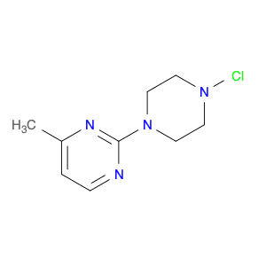 Pyrimidine, 2-(4-chloro-1-piperazinyl)-4-methyl-