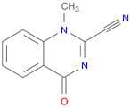 2-Quinazolinecarbonitrile, 1,4-dihydro-1-methyl-4-oxo-