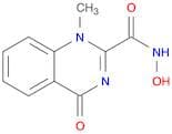 2-Quinazolinecarboxamide, 1,4-dihydro-N-hydroxy-1-methyl-4-oxo-
