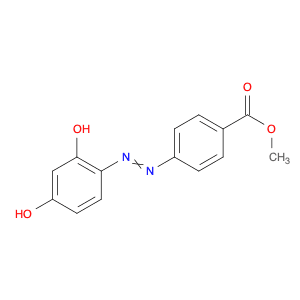 Benzoic acid, 4-[(2,4-dihydroxyphenyl)azo]-, methyl ester