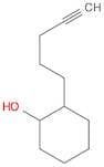2-(pent-4-yn-1-yl)cyclohexan-1-ol